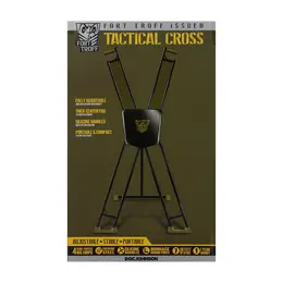 XR Brands Tactical Cross podesivi čelični sistem za vezivanje crno/zeleni