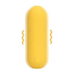 Loveline Smooth Bullet Sunpac Yellow - Compact Vibration Device