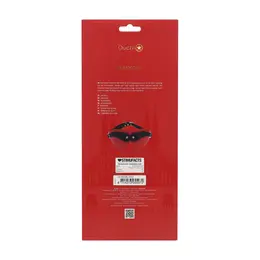 Ouch! Milan Collection Premium Povez za oči Crni/Crvena Bonded Koža