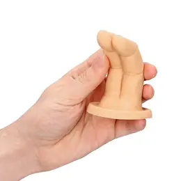 Shots Toys Cum Over nastavak za prst u boji kože, fleksibilni model