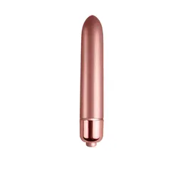 Touch of Velvet 10-Brzina Kompaktni Vibrantni Metak 9 cm Ružičasto Rumena