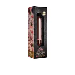 Touch of Velvet 10-Brzina Kompaktni Vibrantni Metak 9 cm Ružičasto Rumena