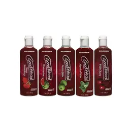 Doc Johnson GoodHead Gel 5-Pakovanje 30ml Mešani Ukusi Set za Oralnu Negu