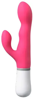 Lovense Nora Bluetooth App-Controlled Dual Action Vibrator, 24.2 cm, Pink