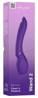 We-Vibe Wand 2 Intimni masažer, kontrolisan aplikacijom, vodootporan, 27.3 cm