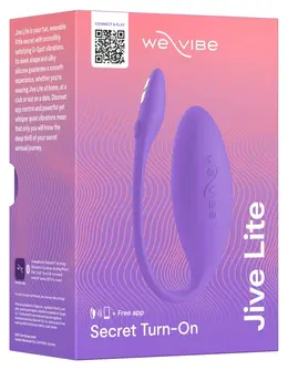 We-Vibe Jive Lite Intimni nosivi uređaj ljubičasti Bluetooth app kontrola