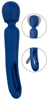 Sweet Smile 2in1 Wand intimni uređaj sa sistemom lelujanja, ljubičasti, 24.3cm