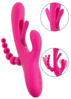 Sweet Smile Triple Vibe Flicking Tongue sistem za višestruku stimulaciju 24.4cm