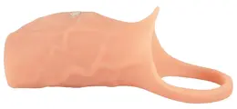 Realistixxx Real Sleeve Open Vibrating Silicone System 14 cm