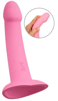 You2Toys Heart Guy Pink fleksibilni vibrirajući intimni uređaj 19cm