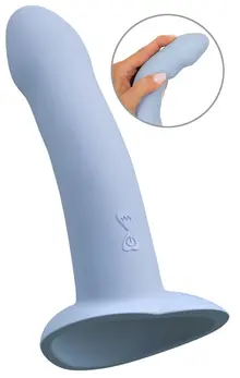 You2Toys Heart Guy Blue intimna mašina sa usisnom bazom, 17cm