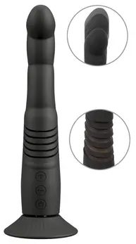 Couples Choice G i P-Tačka Gurajući Vibrator sa Uklonjivom Usisnom Čašicom