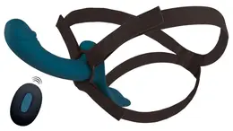 You2Toys Your Strap-On RC Vibrator Plavi - Dvostruki Motor, Podesivi Pojas