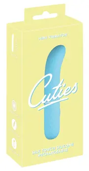 Cuties Mini Vibrator Plava 5. Generacija - Kompaktni Silikonski Model, 10 Režima