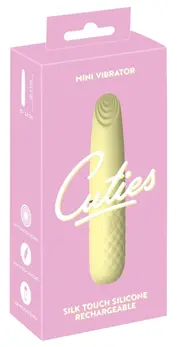 Cuties Mini Vibe Žuta 5. Generacija - Kompaktni Punivi Silikonski Model