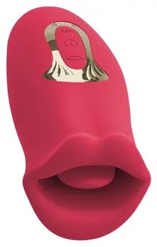 You2Toys Oral Fun Vibrator Pokretne Usne Silikon Roze 13cm