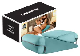 Liberator Jaz Duet Blue Ergonomic Wedge Cushion Set, Washable Covers