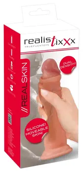 Realistixxx Moveable Skin Dual Density Model sa Usisnom Čašom 20.5cm
