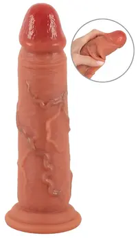 Realistixxx Moveable Skin Dual Density Model sa Usisnom Čašom 20.5cm