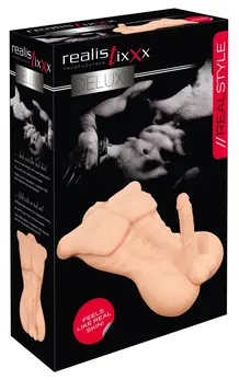 Realistixxx Deluxe Man Anatomski Torzo, Naturskin Materijal, 52 cm