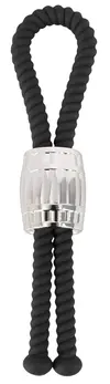 Rebel Heavy Rope Podesiva Anatomska Silikonska Petlja sa Metalnim Tegu 14.5cm