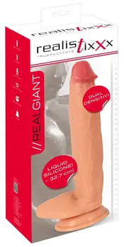 Realistixxx Real Giant Intimna Mašina 32.7 cm Duplex Silikon