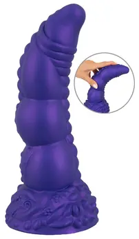 Beasty Cocks Demon of Desire Model od Tečnog Silikona 22.5 cm Metalik