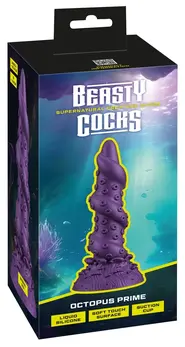 You2Toys Beasty Cocks Octopus Prime Metalik Silikonski Model 20.2 cm