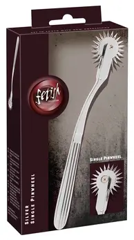 Fetish Collection Srebrni Jednostruki Točkić Čelični Precizni Alat 18.5cm