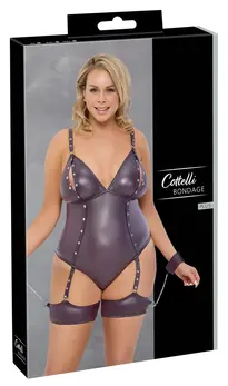 Cottelli Collection Body Bondage 2XL Ljubičasti Mat Sistem Stezanja