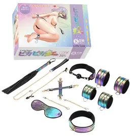 Liebe Seele Vivid Niji 8-Delni Dugin BDSM Set, Podesiv, Sjajni Završetak