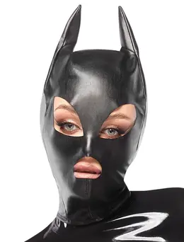 Bad Kitty Maska Za Glavu Catwoman Stil, Crna, Veštačka Koža, Jedna Veličina