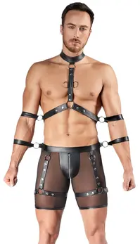 Svenjoyment Bondage Powernet Pojas Set sa podesivim kaiševima S