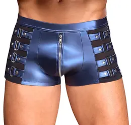NEK Metalik plave mat pantalone 2XL sa rajsferšlusom i powernet umecima