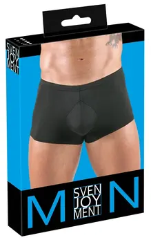Svenjoyment Muške uske pantalone sa podstavljenim prednjim delom, crne, veličina S