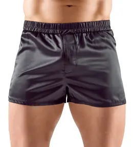 Svenjoyment Satin Black muške bokserice S - udoban kroj, elastični pojas