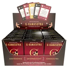 G-Kamasutra 52 nijansi zlata set karata displej 24-pack, elegantno izdanje