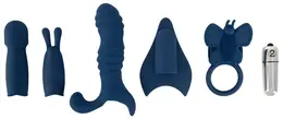 Magic Shiver višenamenski set sa 5 silikonskih dodataka, crna