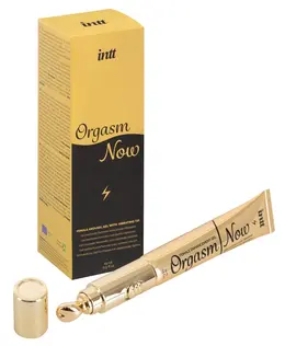 intt Orgasm Now 15ml gel za stimulaciju sa vibrirajućim aplikatorom, tutti-frutti