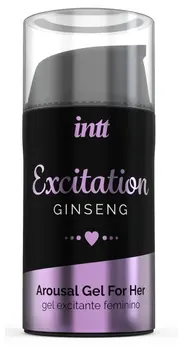 intt Excitation Ginseng Gel 15ml - Biljni intimni pojačivač za žene