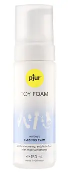 pjur Toy Foam 150ml - Higijenski čistač bez alkohola za pribor