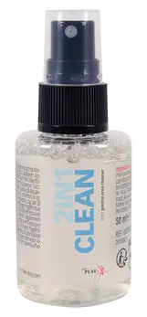 Just Play 2in1 Cleaner 50ml - Gentle Hygiene Formula with Aloe Vera