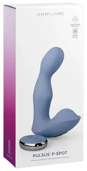 Jimmyjane Pulsus P-Spot Dual Action Silikonski intimni masažer crna