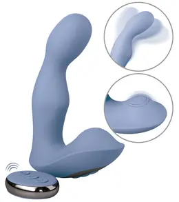 Jimmyjane Pulsus P-Spot Dual Action Silikonski intimni masažer crna