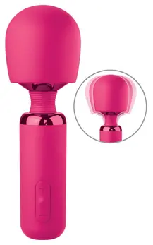 JimmyJane Exona Body Wand Massager, Flexible Silicone Head, USB Rechargeable