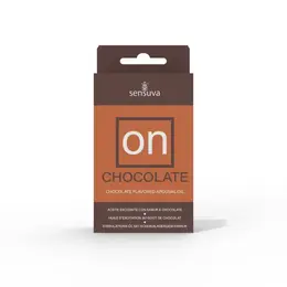 Sensuva ON Čokoladno Ulje za Uzbuđenje 5ml - Formula za stimulaciju sa ukusom čokolade
