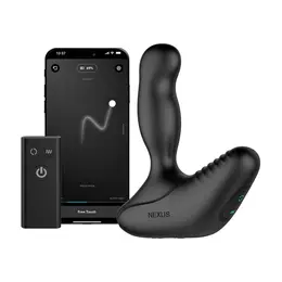 Nexus Revo Stealth App Enabled Black - Rotirajući model za prostatu, 95mm