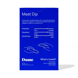Dame Dip 2.0 Svestrani Intimni Maser Periwinkle USB-C Visoki Dizajn