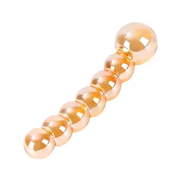 Nobu Glass Gems Honey Beads Orange - Textured Glass Model