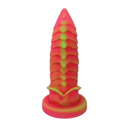 Nobu Tanu Silicone Fantasy Model Red with Suction Cup, Medium Size